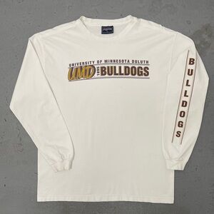 Vintage 2000s NCAA University Of Minnesota Duluth Bulldogs Rare T Shirt Large